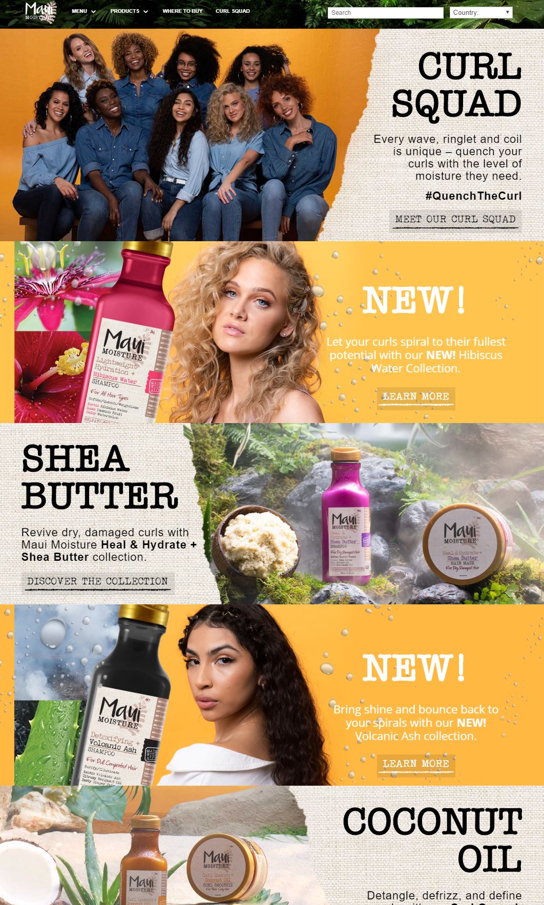 Maui Moisture - Wordpress Campaigns