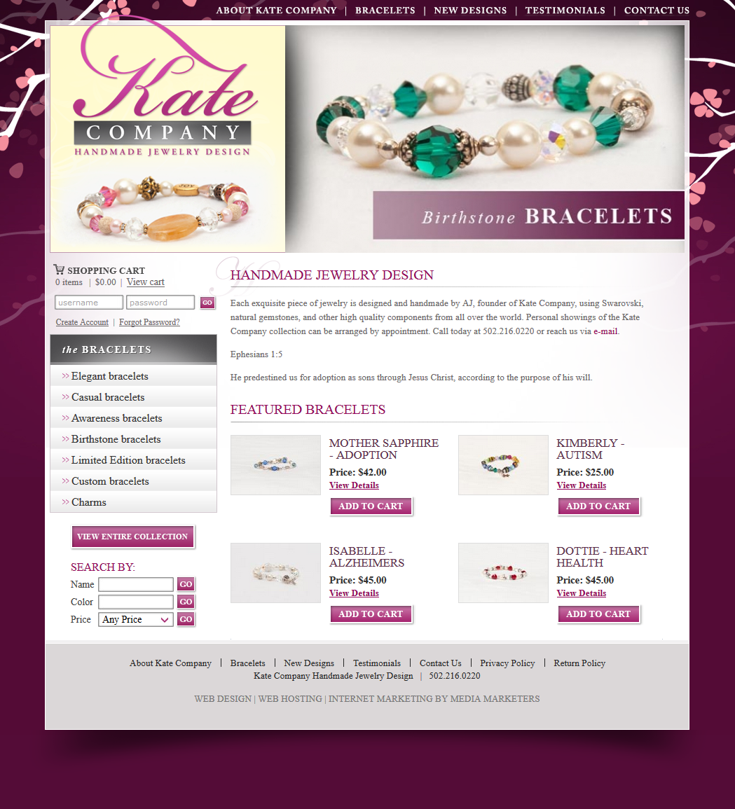 Kate Company Bracelets - ASP.NET