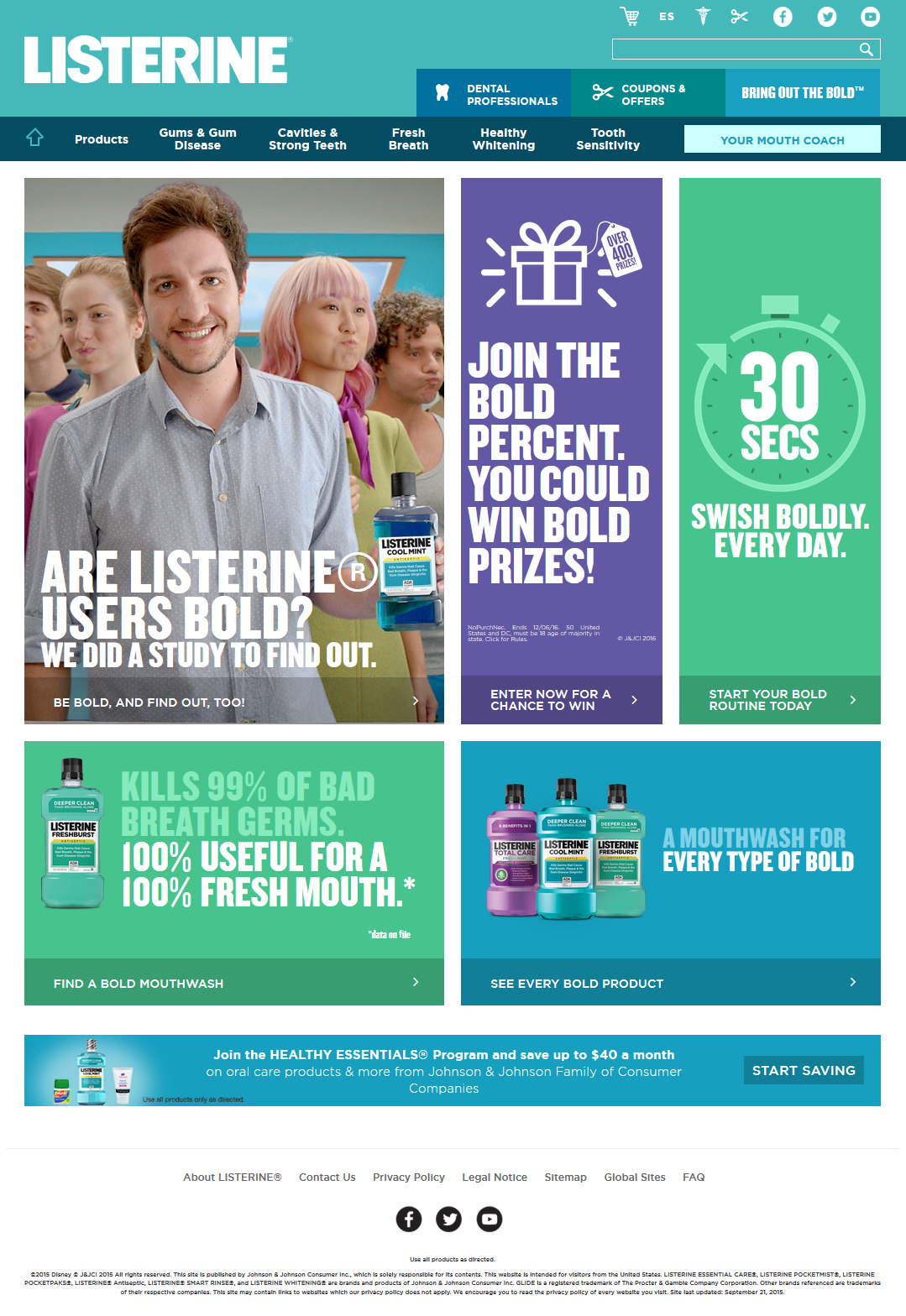 listerine.com - Drupal Build