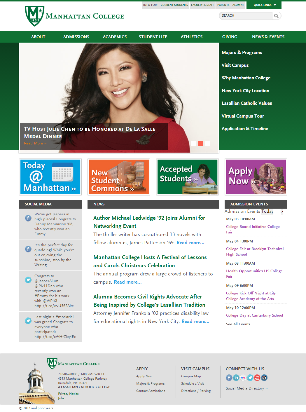 Manhattan College - Drupal Theme