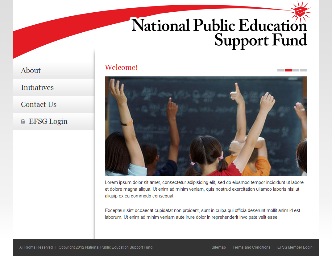 Educational Funds Support - Drupal Build