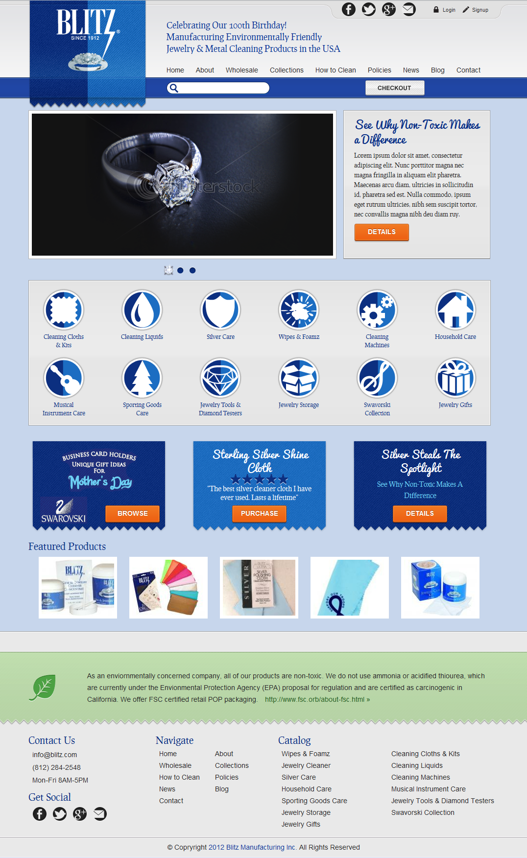 Jewelry Care and Cleaning - Drupal Build