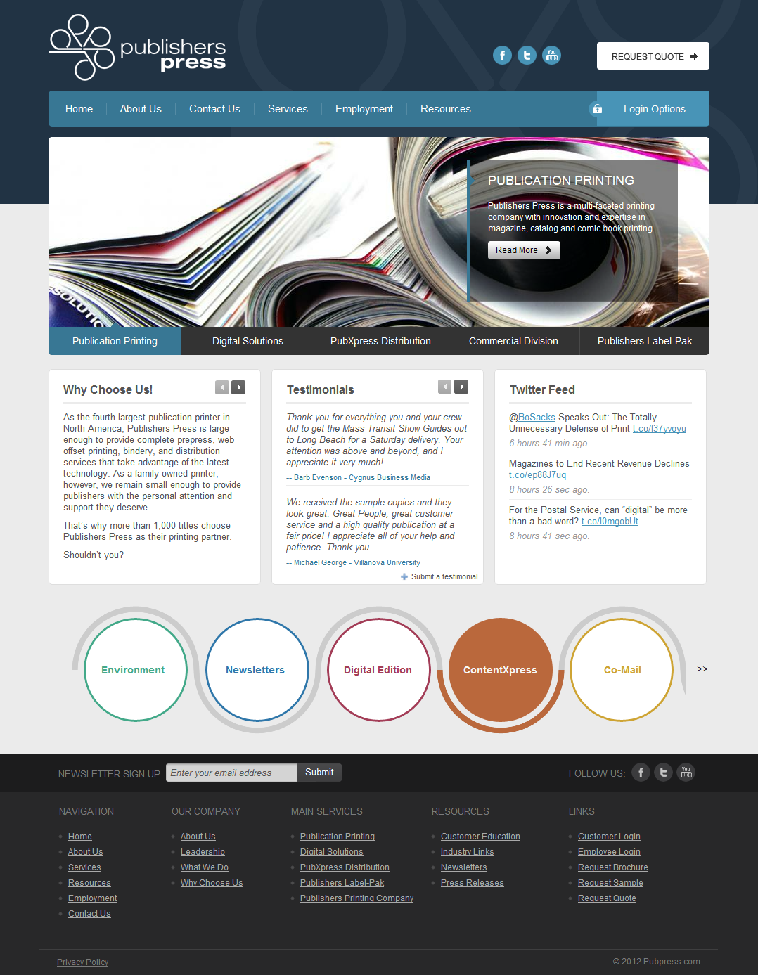Publishing Company - Drupal Build